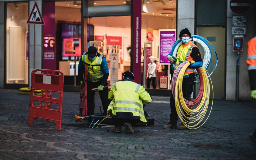 Glasfaserausbau der Telekom in Bereich Innenstadt bis Ende 2024